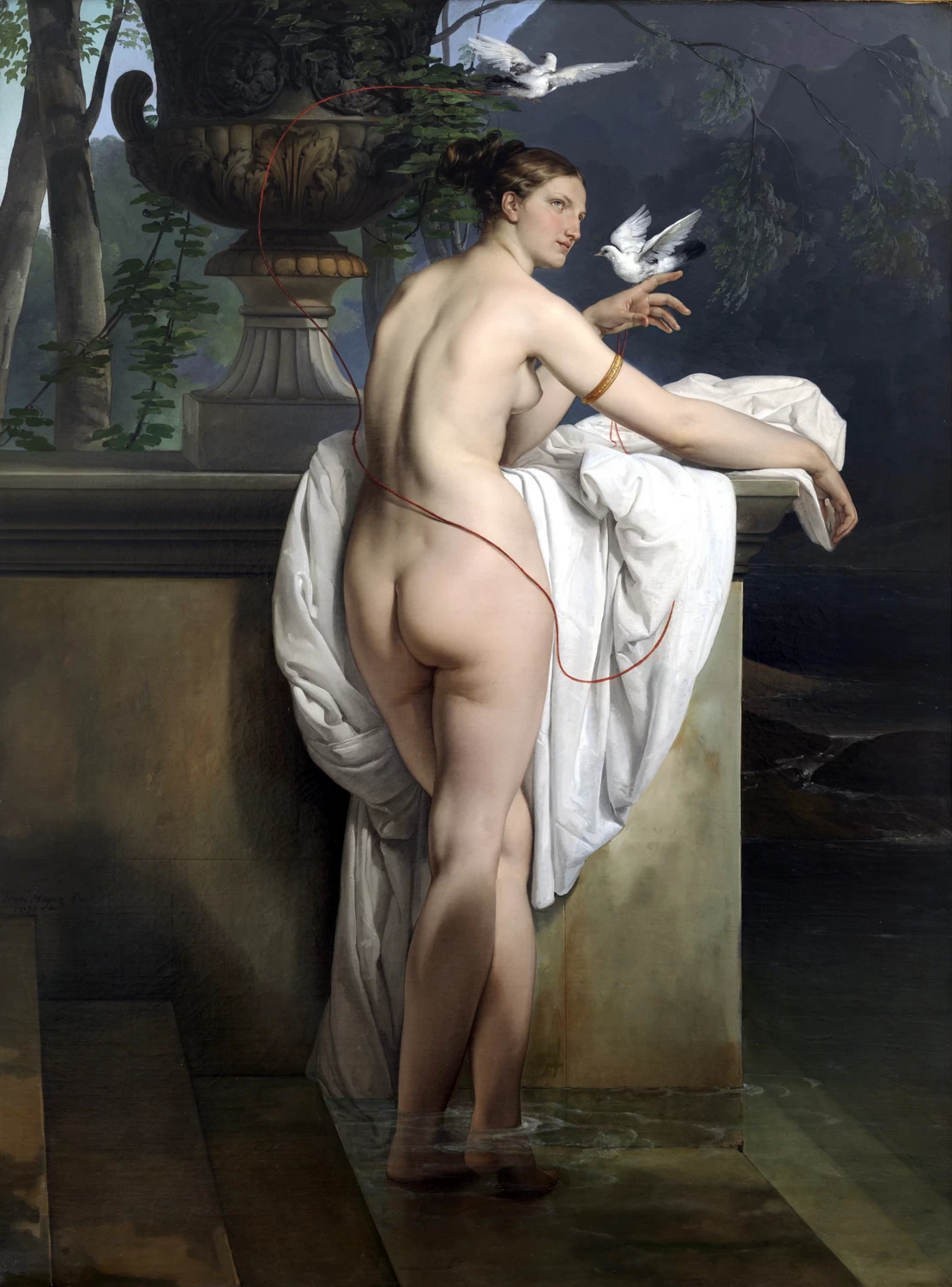 Venere che scherza con due colombe, 1830 - Museo d'arte moderna e contemporanea di Trento e Rovereto